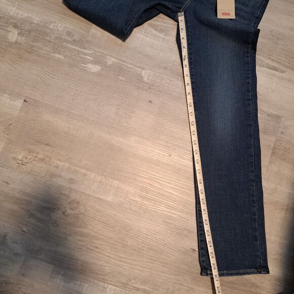 LEVI'S 314 Shaping Straight Sculpt Stretch Jeans Womens 25 26x27 Mid Rise NWT - Picture 11 of 13